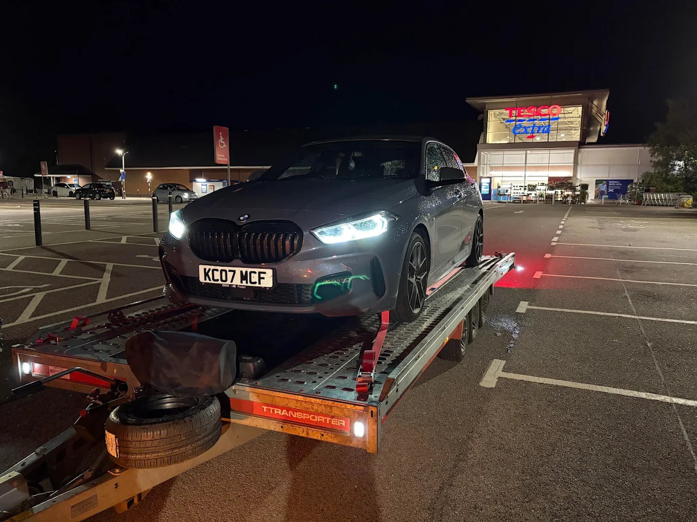 Transporter on nationwide route